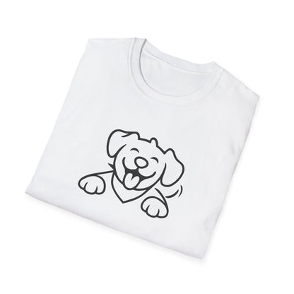 Happy Cartoon Dog T-Shirt
