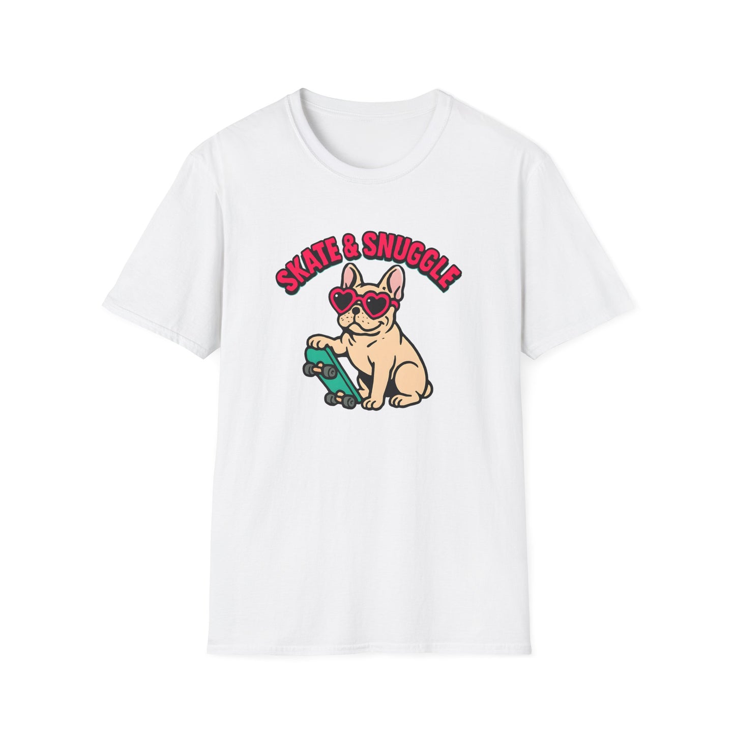 Skate and Snuggle Pup T-Shirt