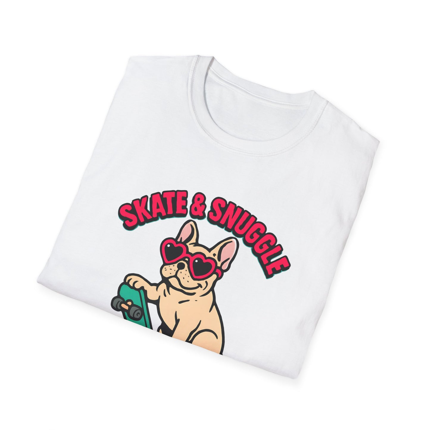 Skate and Snuggle Pup T-Shirt