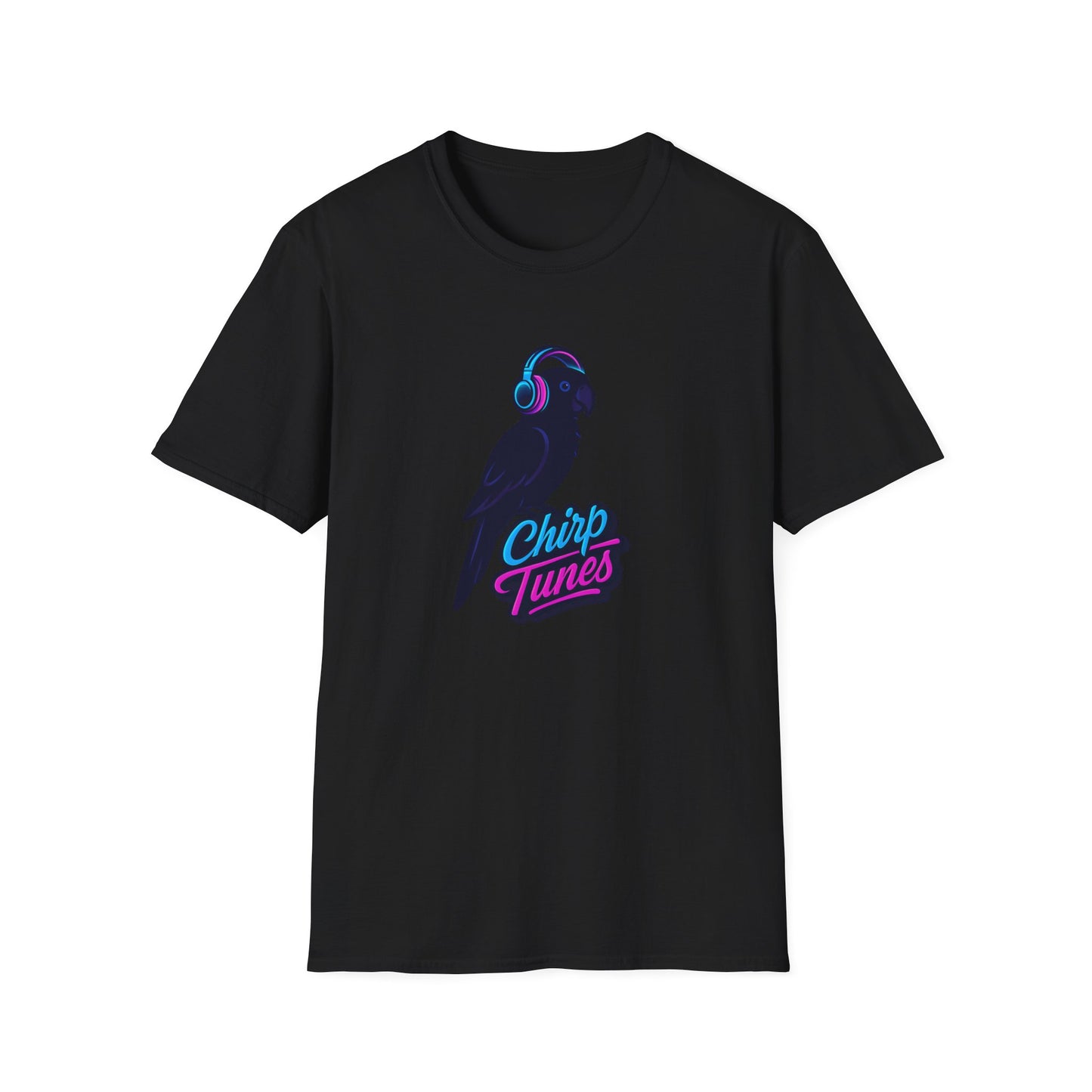 Chirp Tunes Neon Parrot T-Shirt