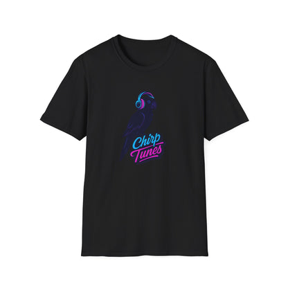 Chirp Tunes Neon Parrot T-Shirt