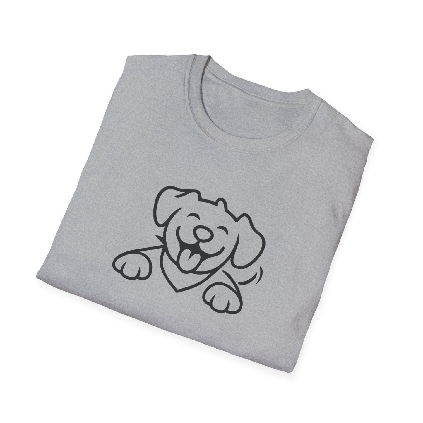 Happy Cartoon Dog T-Shirt