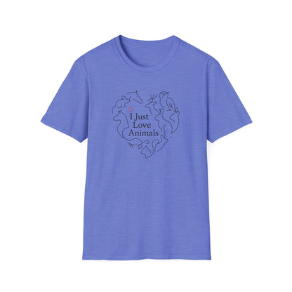 I Just Love Animals T-Shirt