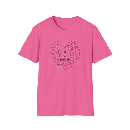 I Just Love Animals T-Shirt
