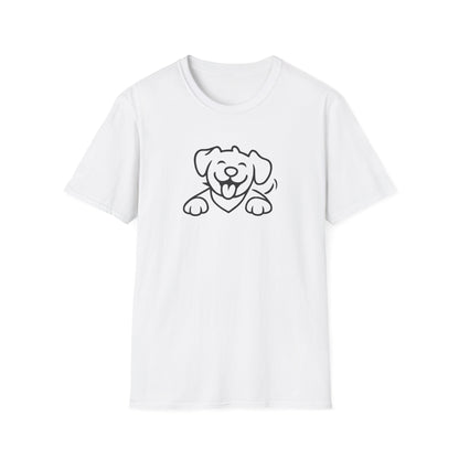 Happy Cartoon Dog T-Shirt