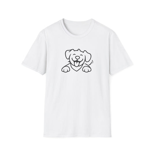 Happy Cartoon Dog T-Shirt