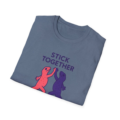 Lizards Stick Together T-Shirt