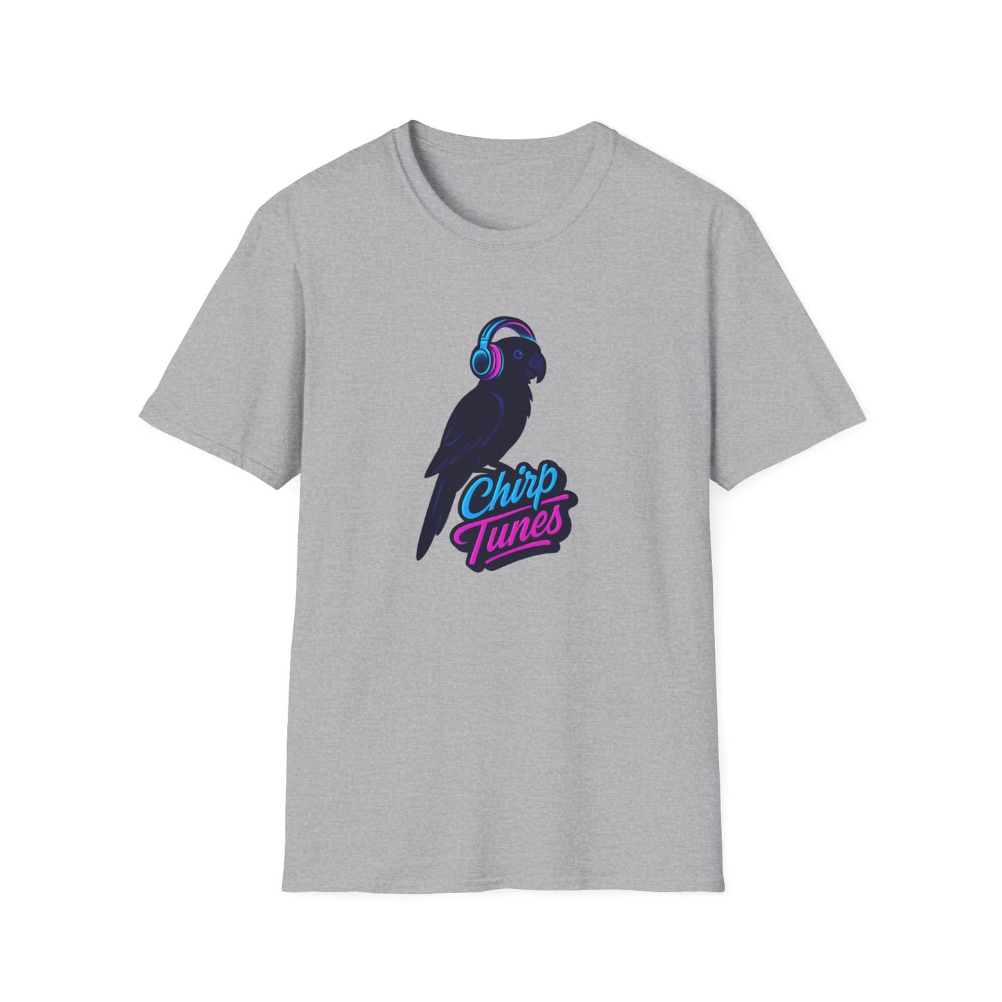 Chirp Tunes Neon Parrot T-Shirt