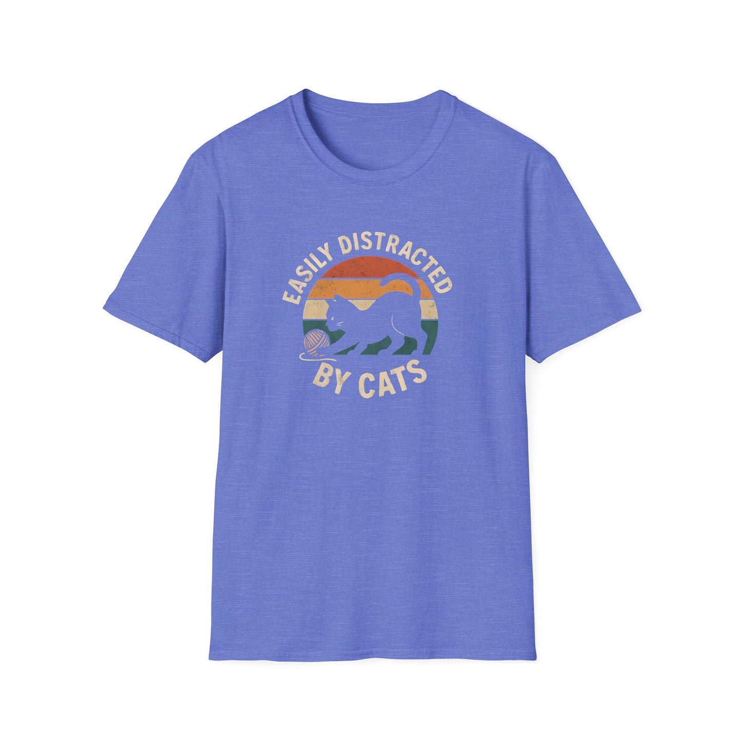 Easily Distracted by Cats T-Shirt
