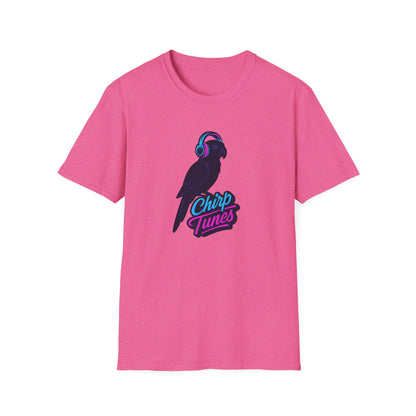 Chirp Tunes Neon Parrot T-Shirt