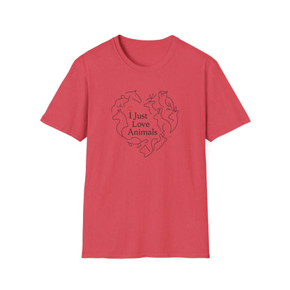 I Just Love Animals T-Shirt