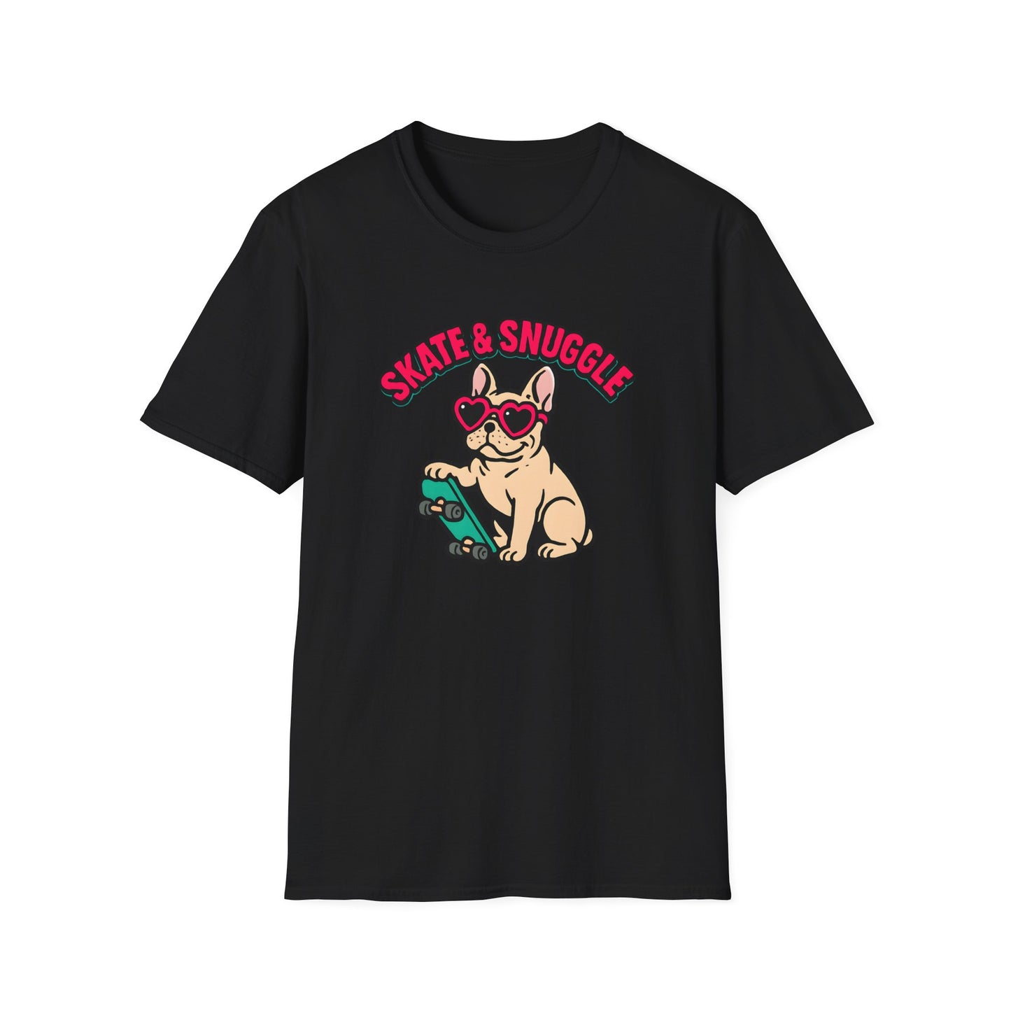 Skate and Snuggle Pup T-Shirt