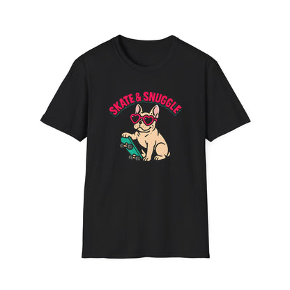 Skate and Snuggle Pup T-Shirt